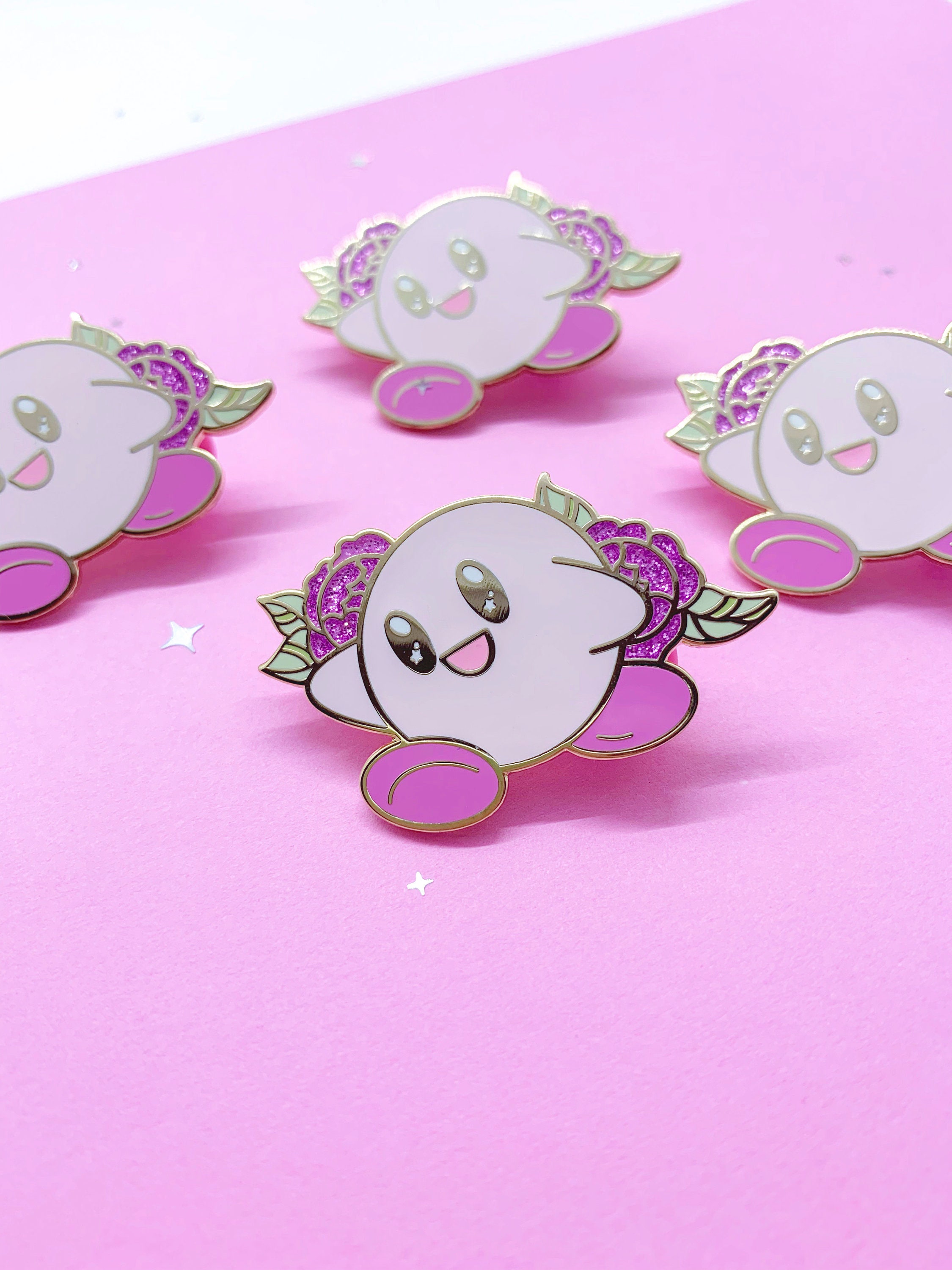 Kawaii Button Pins Cute Sanrio Pins Kirby Pins 
