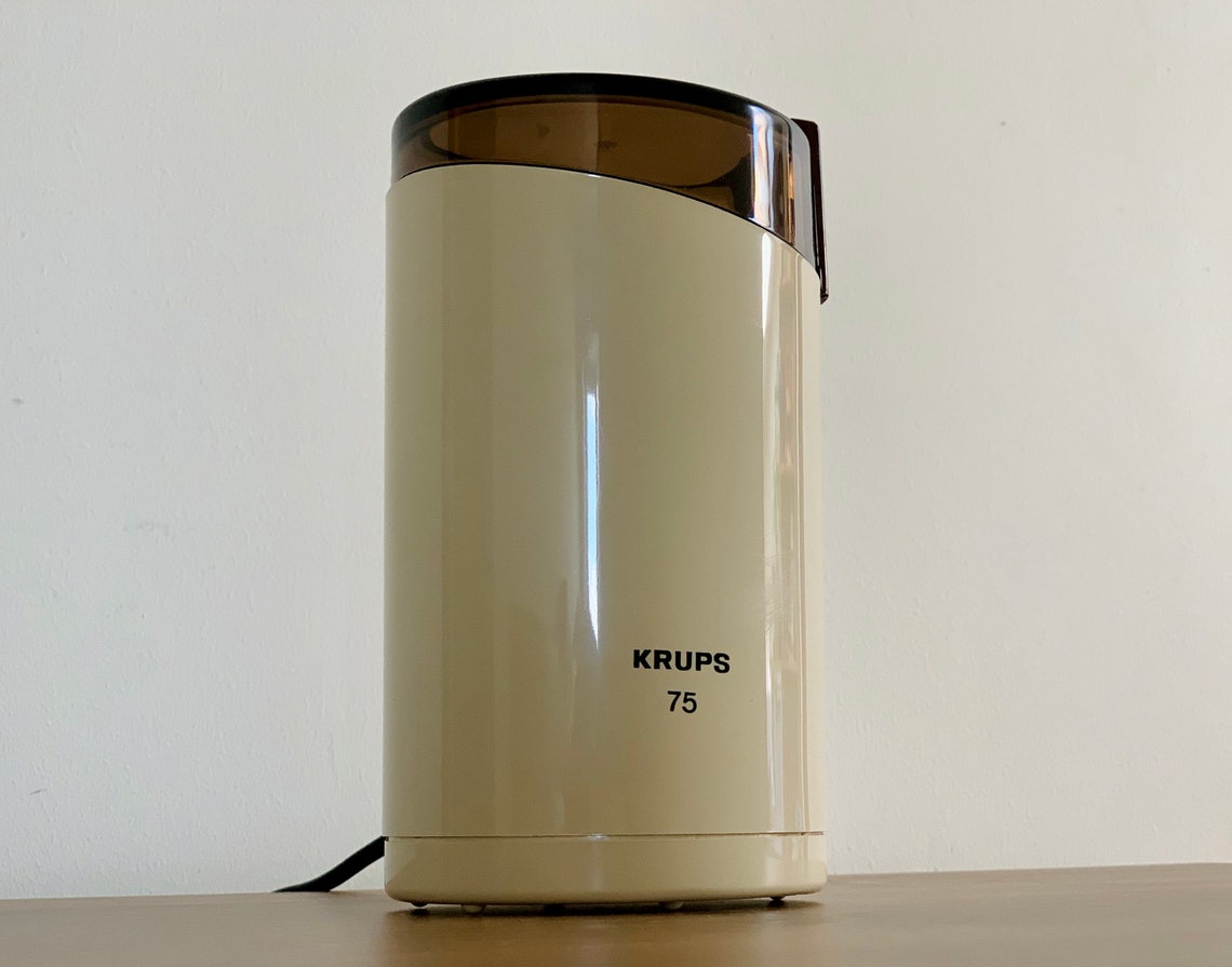 Vintage KRUPS Coffee Grinder Electric Coffee Bean Grinder Etsy