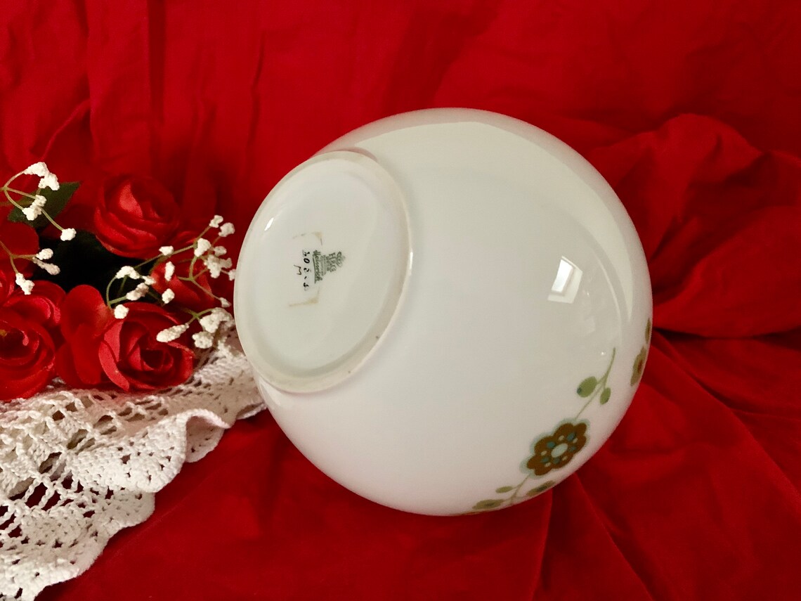 Vintage H&C Selb Bavaria Porcelain Vase Germany Vase Etsy