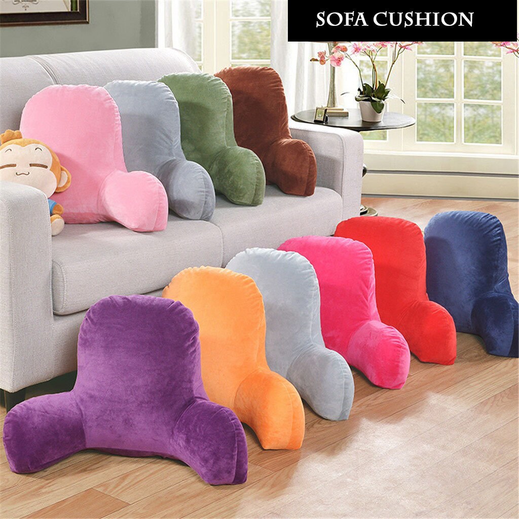 Sofa Cushion Back Pillow Bed Plush Big Backrest Reading Rest Etsy