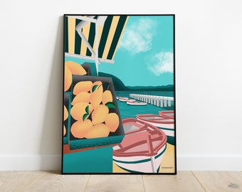 Beach Decor Lemon Print Bohemian Kitchen Decor Plant Lady Italian Holidays Print Etsy Art Lemon Decor Bohemian Decor Noharanda Art Collectibles Prints Delage Com Br