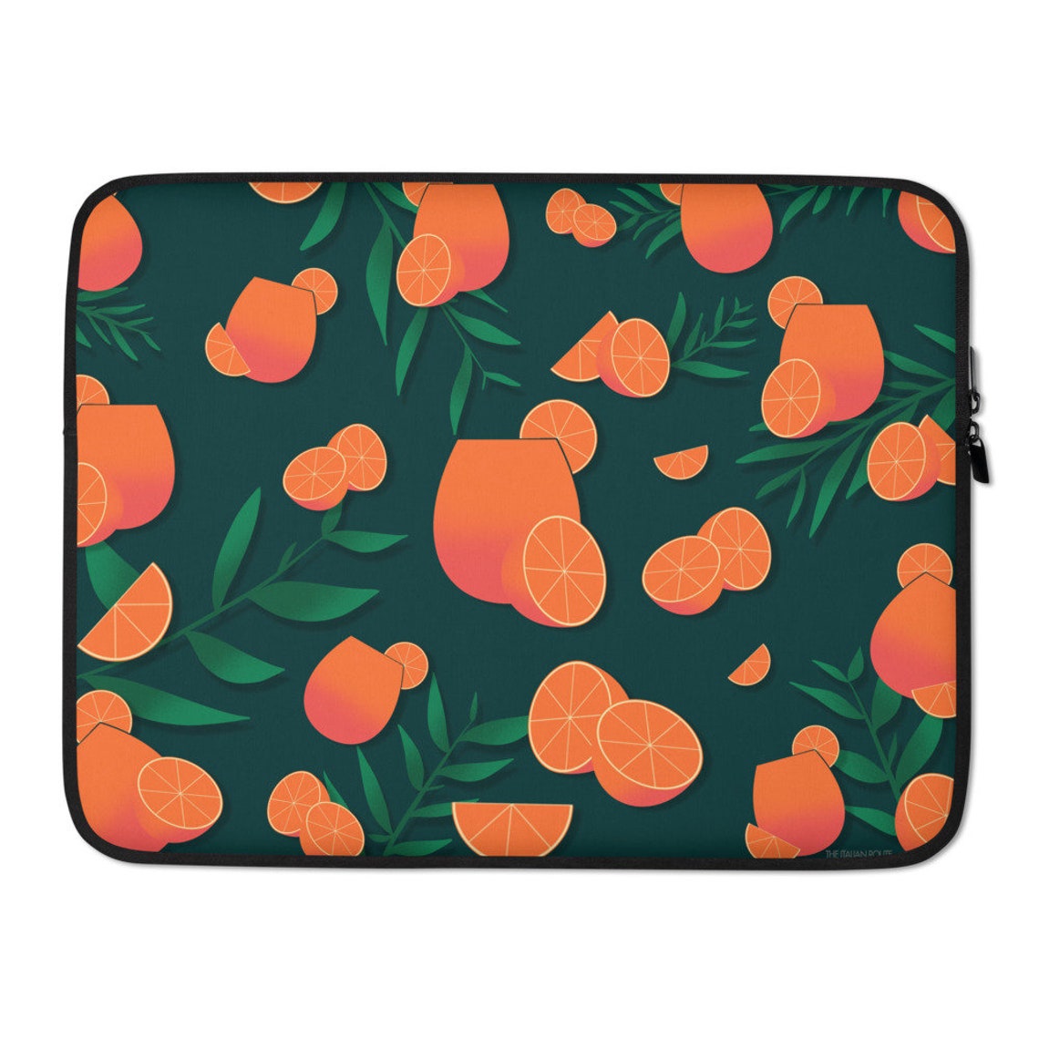 Orange Laptop Sleeve 13inch PC Case 15inch Laptop Cover Etsy