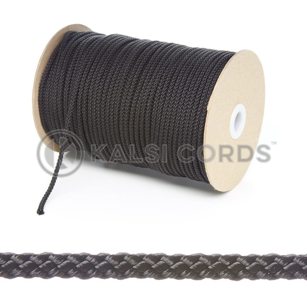 4mm Braided Polypropylene Cord Colourline Paracord Drawstring Craft Strong 