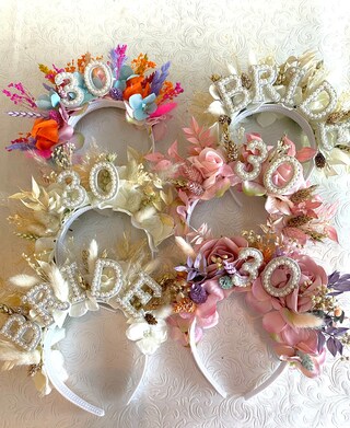 Set Di 2 Fasce Per Capelli Compleanno – Tiara Con Strass E Fascia “Birthday Girl” – Diadema E Corona Per Festa Ragazze (Rosa)