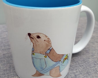 Dungees light blue mug
