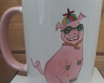 portals pink mug