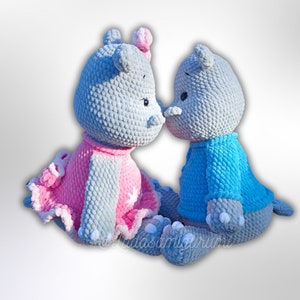 Kit Crochet The Woobles - Poppi The Hippo Safari Edition - Dans Sac Tissu - Neuf
