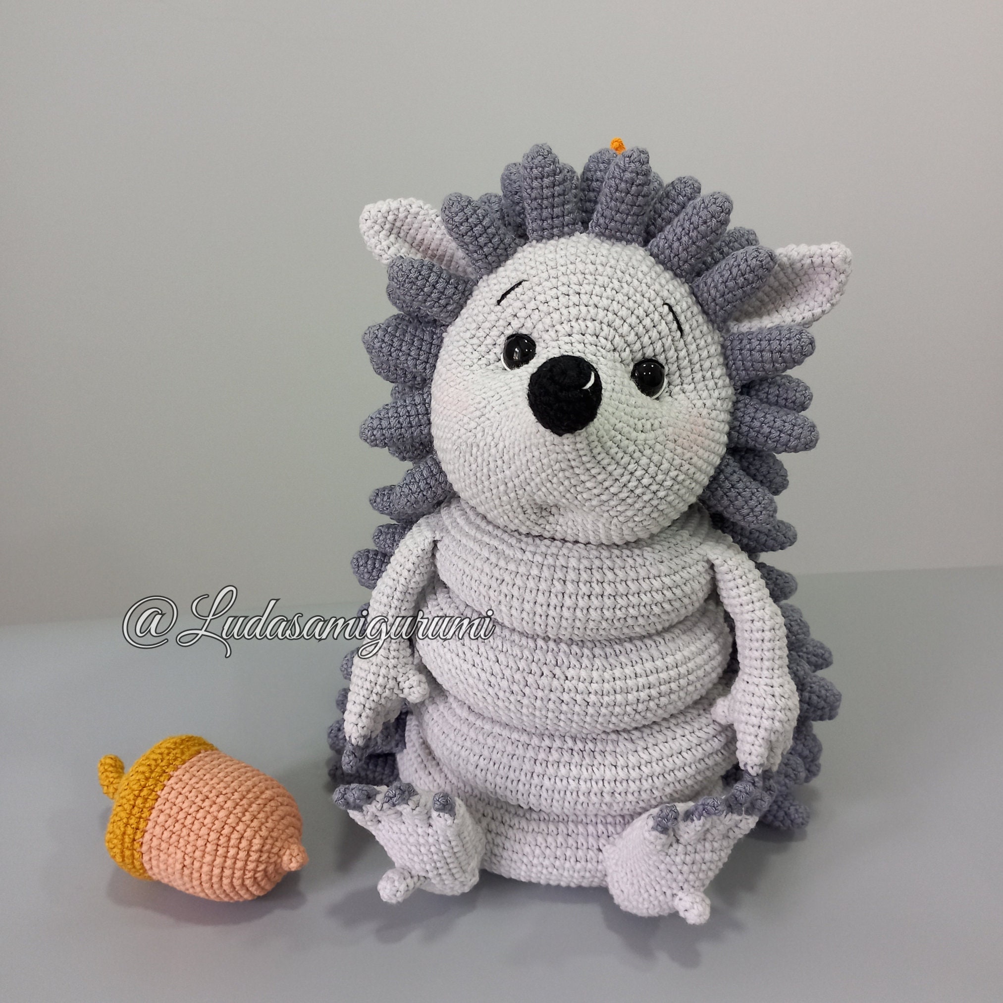 Crochet Pattern Hedgehog / Crochet PATTERN plush toy / Amigu - Inspire  Uplift