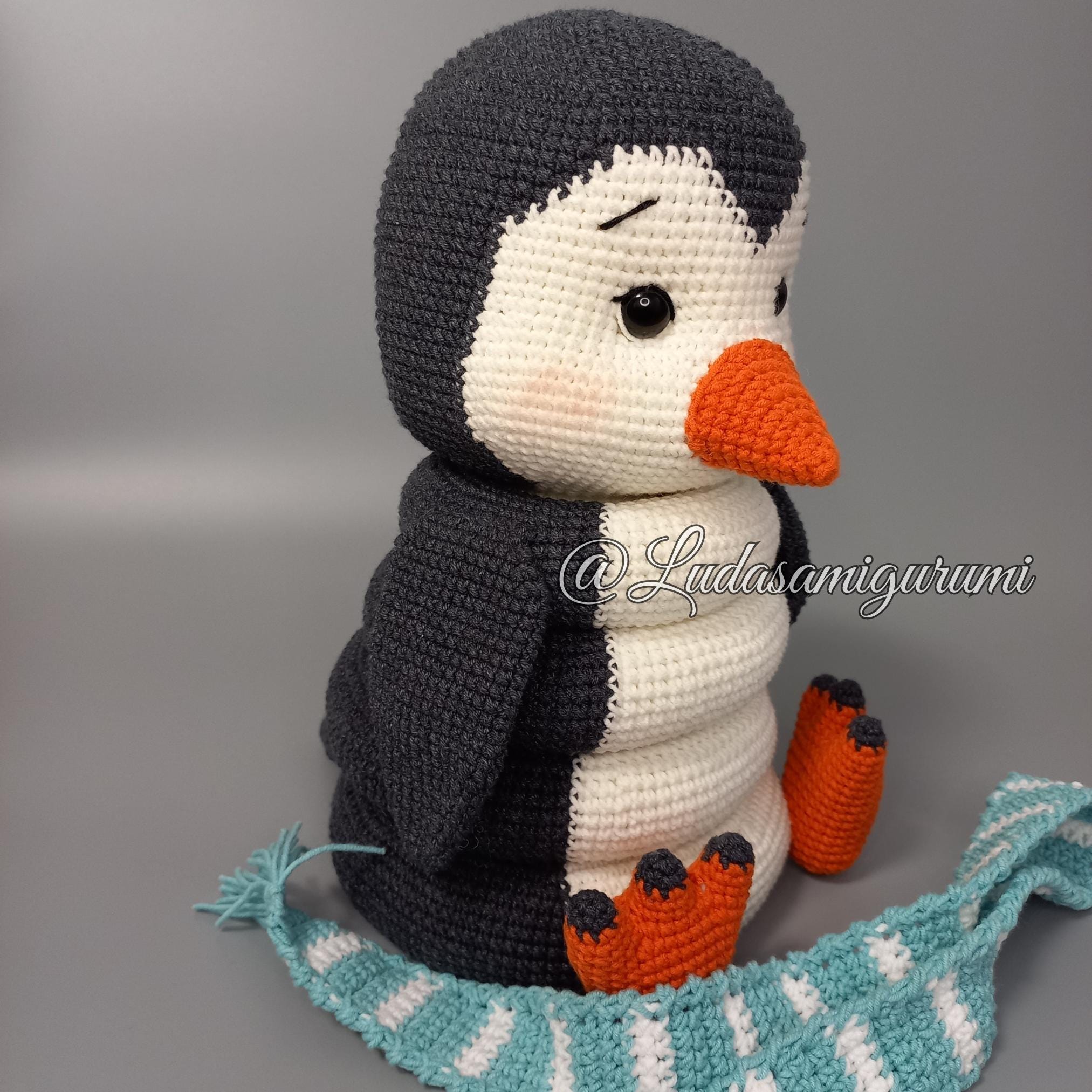 Penguin Stacking Toy Crochet Pattern, Amigurumi Animal Nursery ...