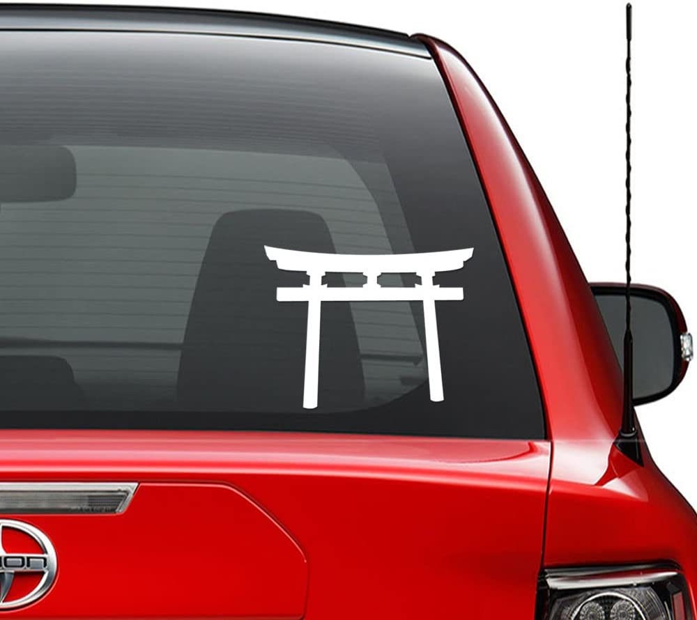 Japan Shinto Torii Gate Vinyl Decal Sticker Car Truck Vehicle Bumper ...