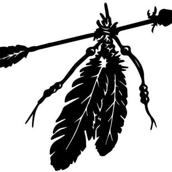 Native American Car Decal Etsy