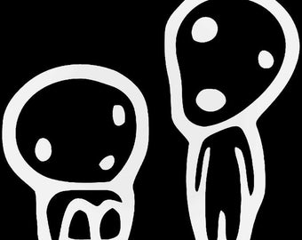 Monoke Kodama Tree Spirit Ghibli vinilo calcomanía pegatina coche camión vehículo parachoques ventana pared decoración casco motocicleta