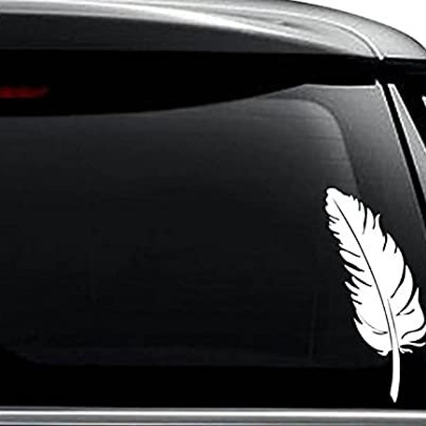 Indianer Federvogel - Aufkleber Aufkleber für Laptop, Helm, Auto, LKW, Motorrad, Fenster - (größere Größe 13-20 Zoll)