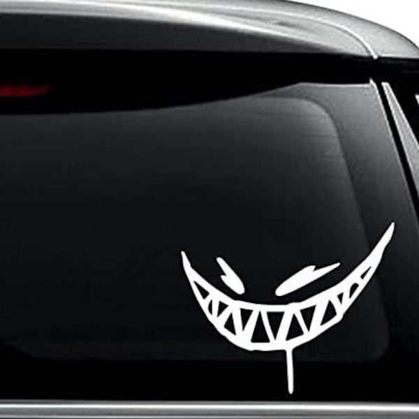 Teeth Helmet Decal Etsy