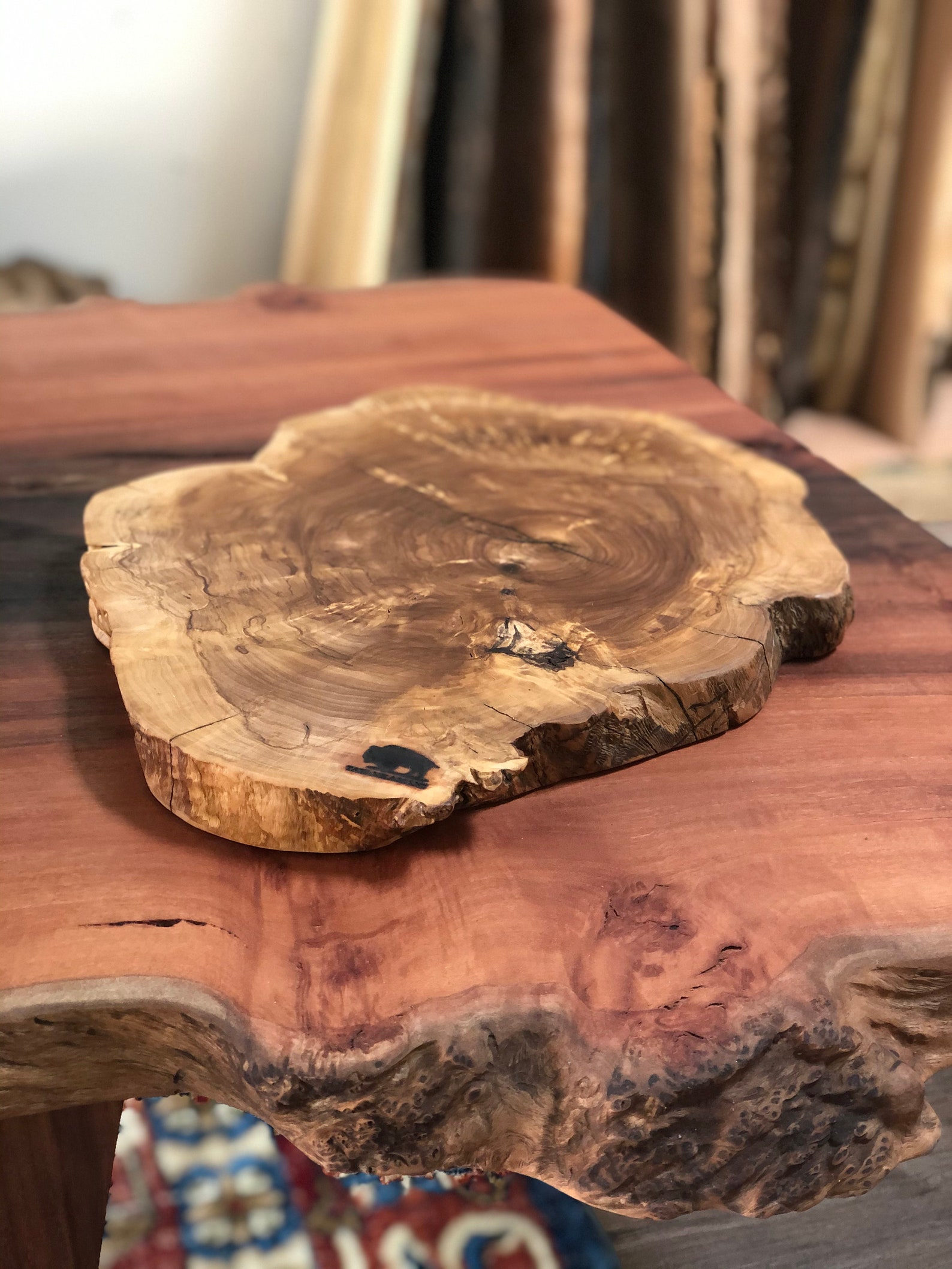 Olive Wood Charcuterie and Cutting Board Etsy