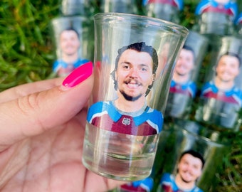 Custom Face Shot Glass: Funny Bachelorette Party Favor