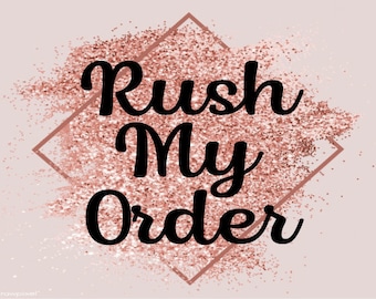 Rush Order Fee: Expedited 1-2 Day Processing
