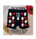 Custom Face Boxer Briefs: Funny Valentine's Day Underwear Gift