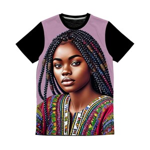 Dashiki Melanin Afro Woman T Shirt Dashiki Melanin Afro Woman T Shirt