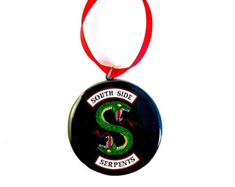 Riverdale, Southside Serpents, Keychain, Ornament or Necklace