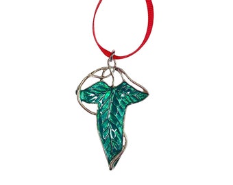 Elvish Leaf, Ornament or Necklace