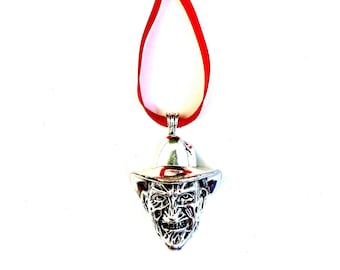 Freddy Krueger, Nightmare on Elm Street,  Keychain, Ornament or Necklace