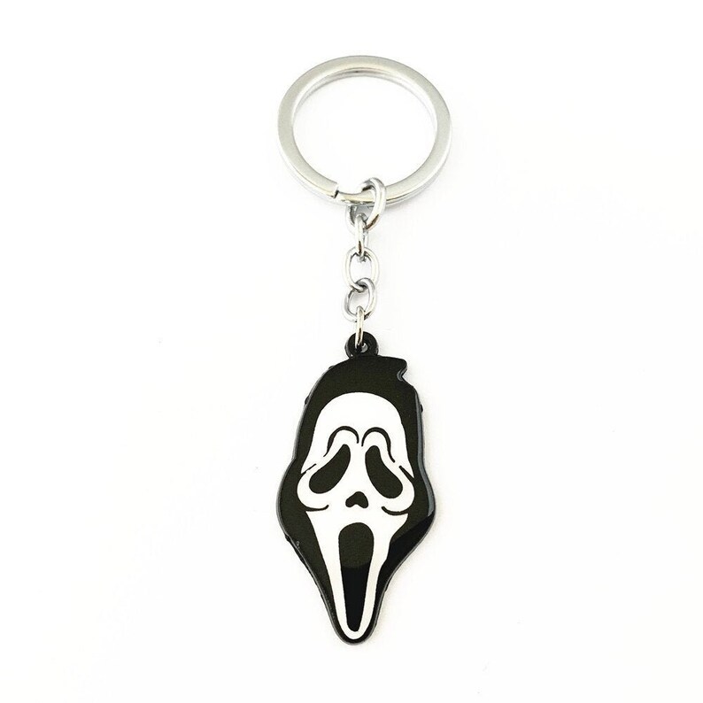 Scream Horror Keychain Ornament or Necklace Etsy