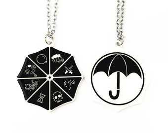 Umbrella Academy, DOUBLE SIDED, Keychain, Ornament or Necklace