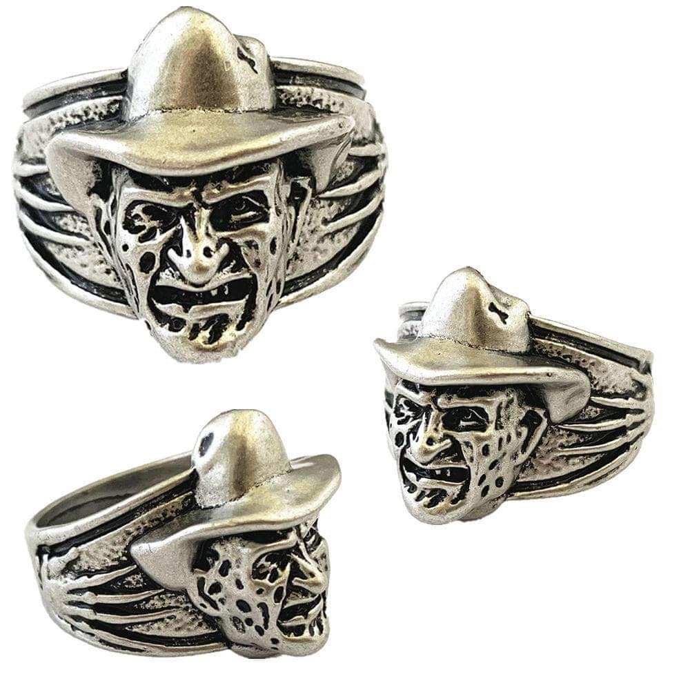 Horrific Freddy Kreuger Metal Rings