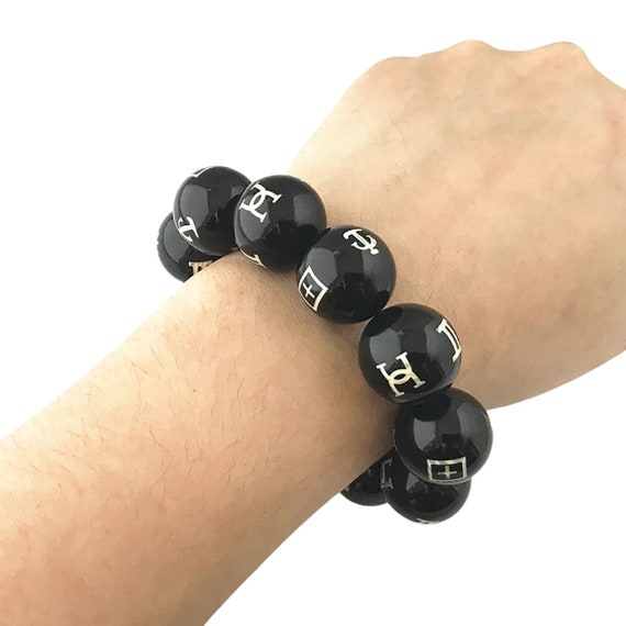 RockLove Jewelry Black Panther Kimoyo Bead Kids' Small Bracelet 