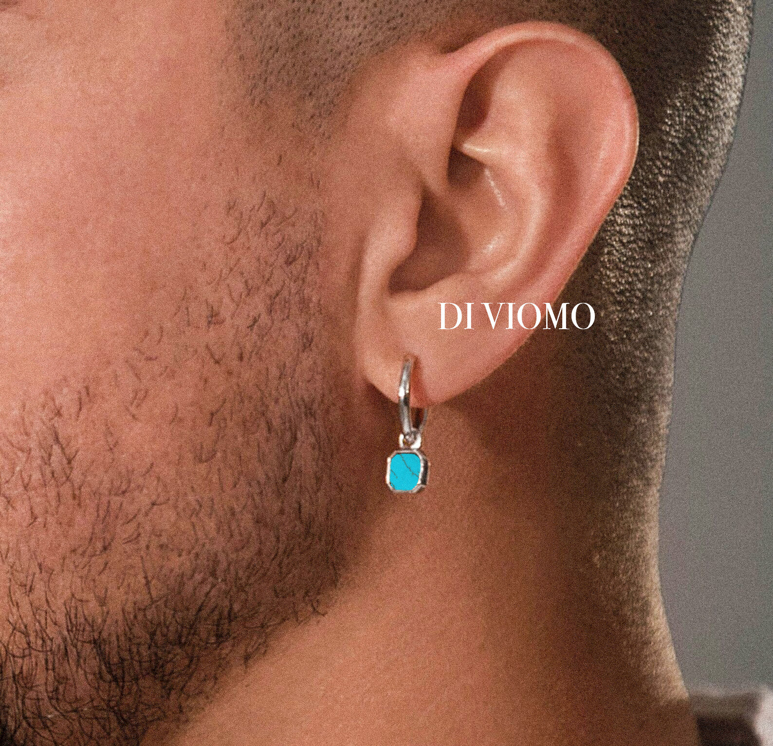 Earrings Mens Western Turquoise Jewelry Men's Western Concho