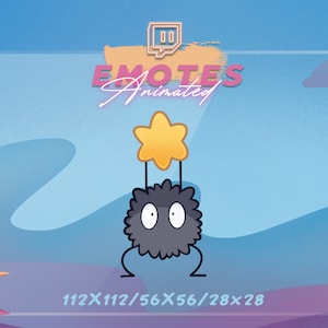 Twitch Chibi Emote - Spirted Away - Dancing emote | Kawaii emote | Anime emote | Sootballs Emote