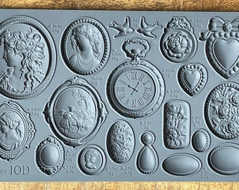 IOD Mould Cameo  Iron Orchid Designs Decor Mould