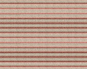 Red Ticking Decoupage Tissue Paper by Roycycled