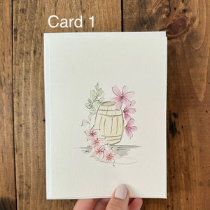Aquarelkaarten VOOR MEERDERE GELEGENHEDEN - handgemaakt