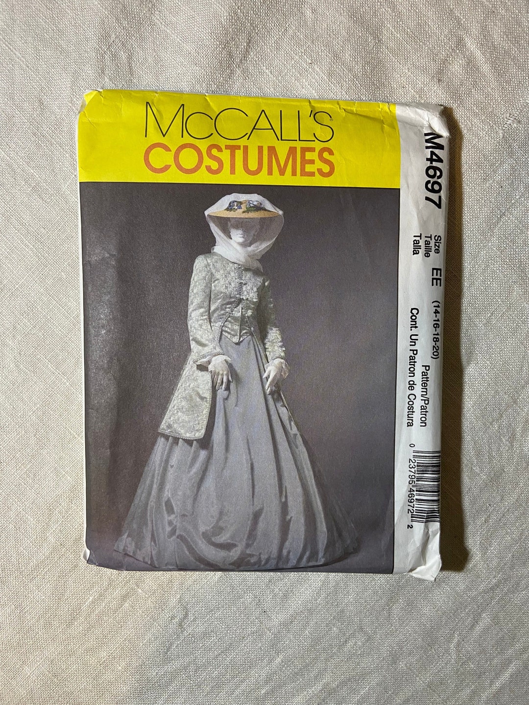 Plus Size Historical Civil War Era Sewing Pattern Mccalls Costumes