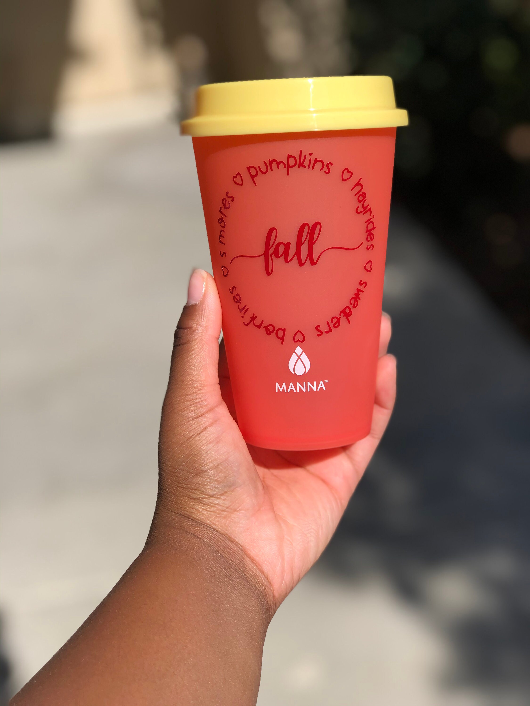 Fall Color Changing Hot Coffee Cup Etsy