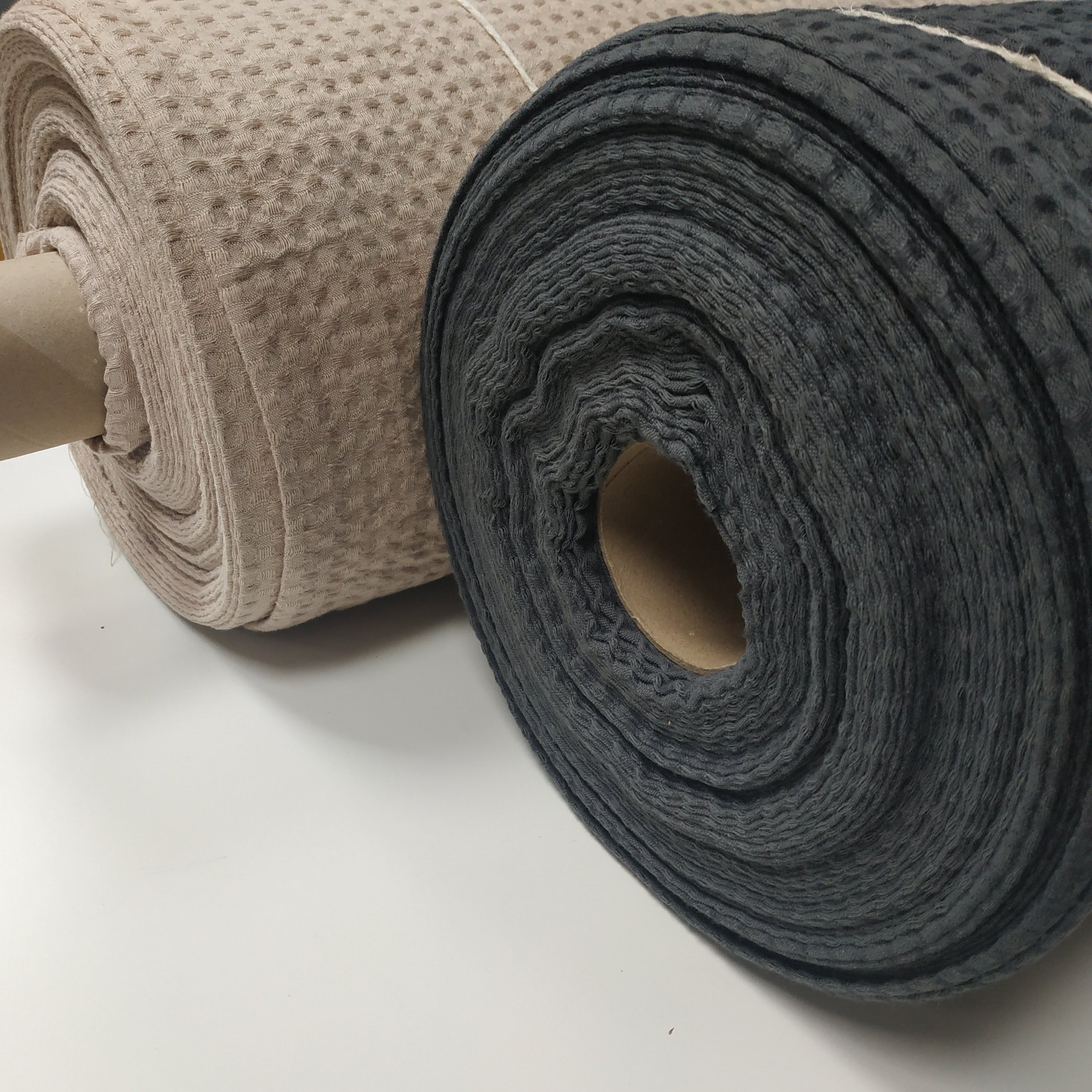 Extra wide waffle linen fabric by yard/meters/Fat Quarters. Etsy