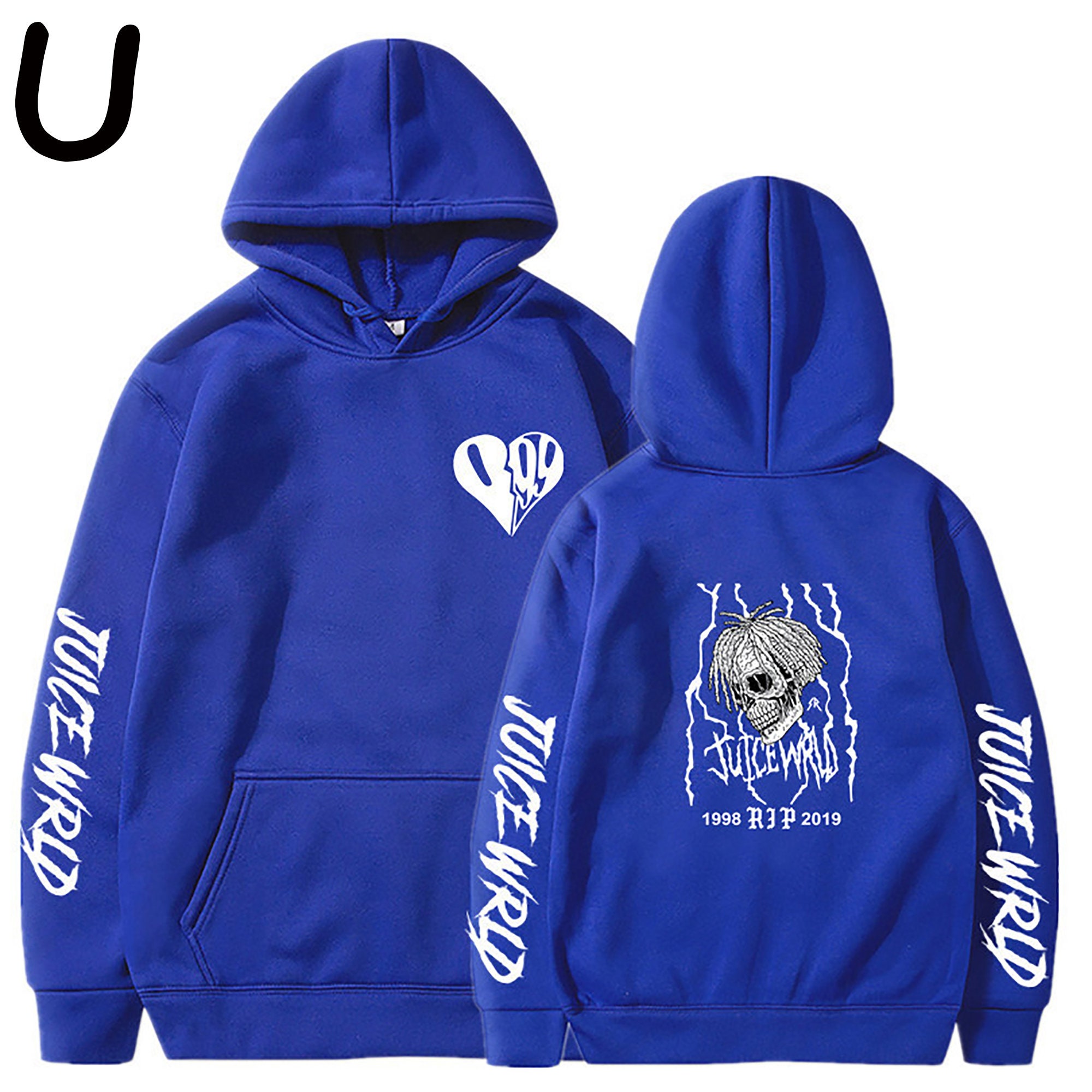 Juice Wrld Hoodies Sweatshirts Mannen Vrouwen Hip Hop Casual Etsy