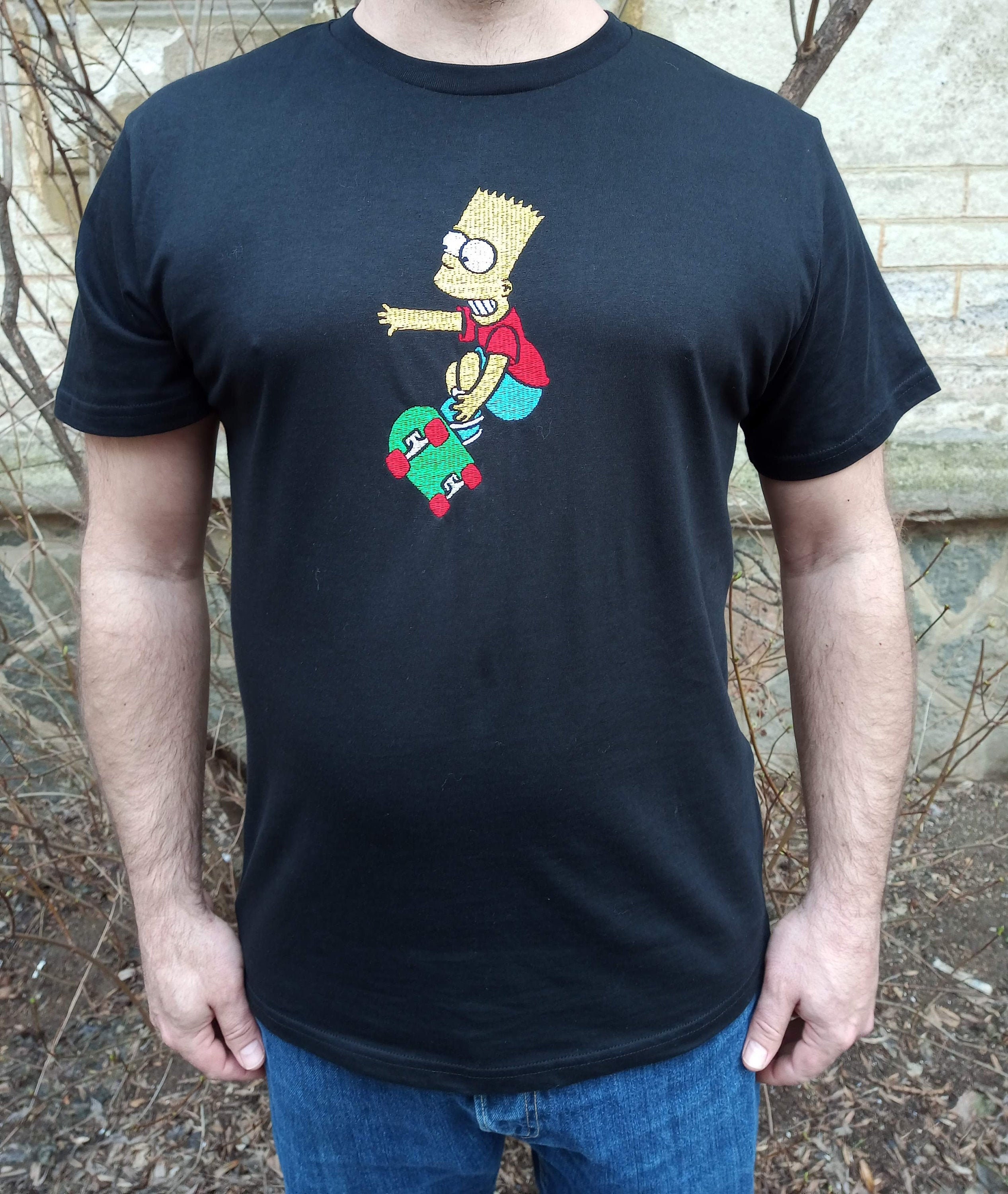 men's simpsons shirt