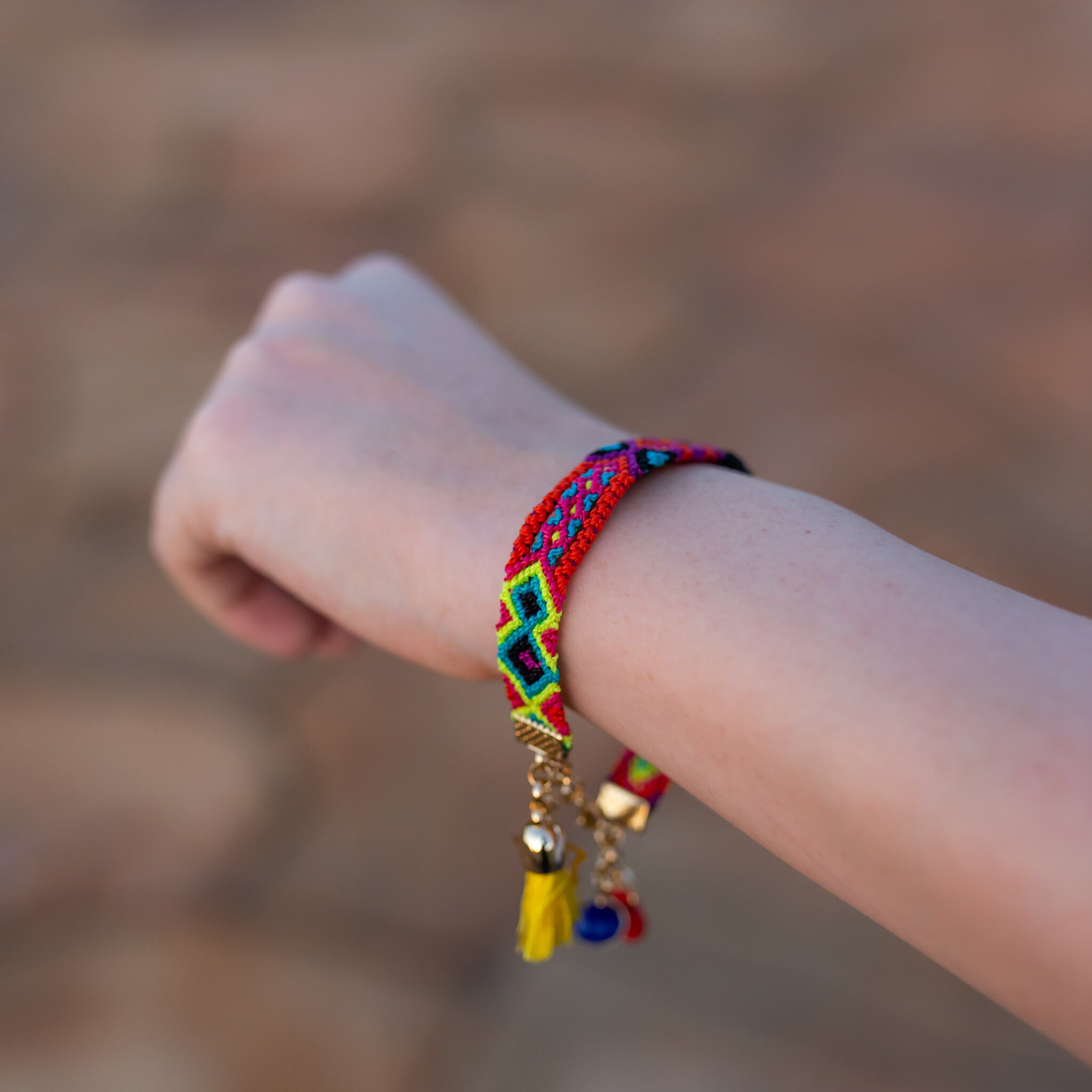 Mexican Friendship Bracelet Traditional Statement Bracelet Etsy