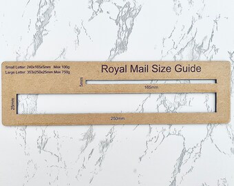 Royal Mail Large Letter Template - Etsy UK