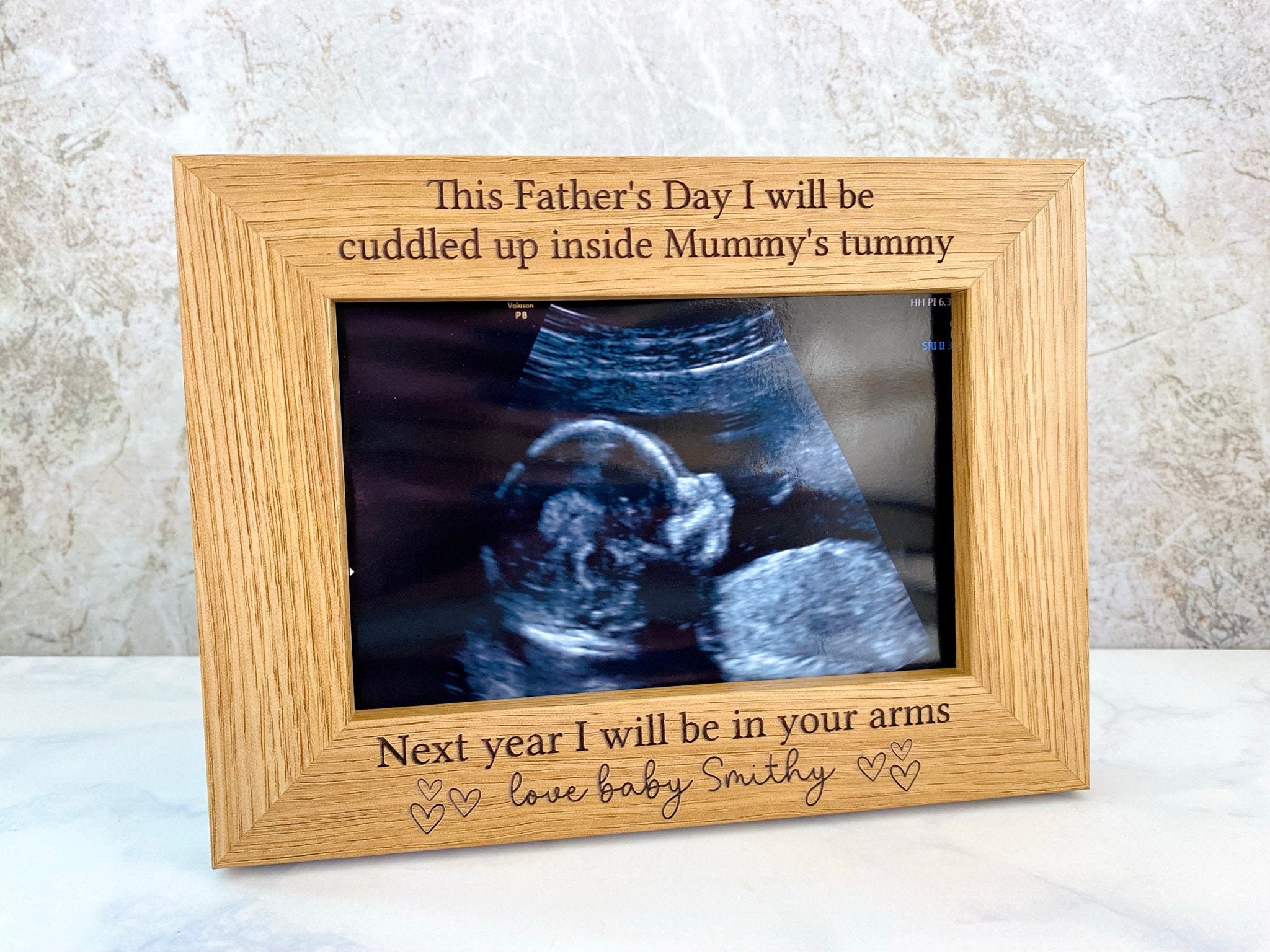 Father's day sale scan photo frame