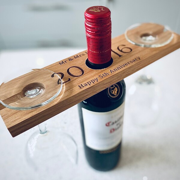 Wine Glass Holder Etsy