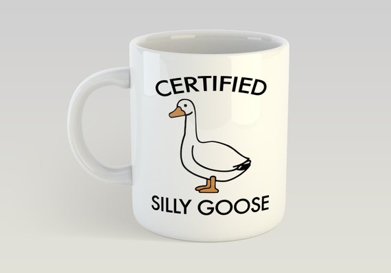 Certified Silly Goose Meme Best Friend Sibling Gift Funny Novelty Mug 11oz Gift Box
