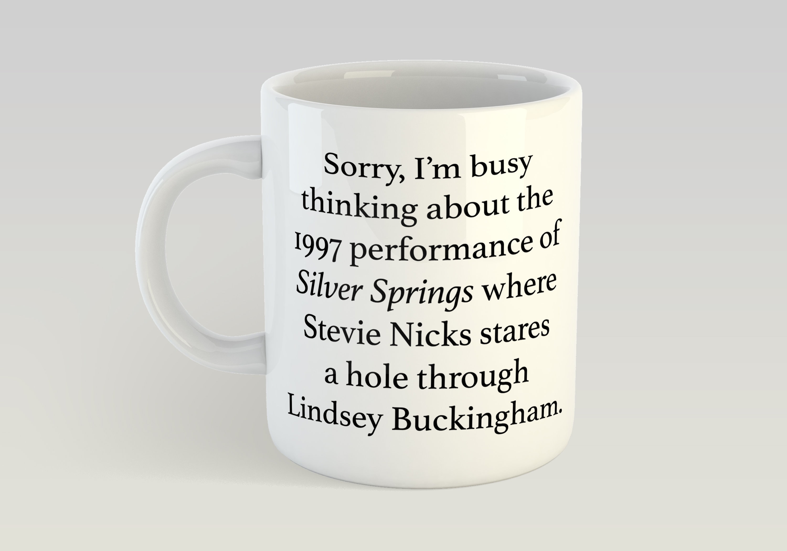 Fleetwood Mac Stevie Nicks Silver Springs 1997 Lindsey Buckingham