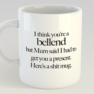 Mum Said Sibling Gift Funny Novelty Mug 11oz Gift Box
