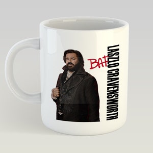 Cosa facciamo nell'ombra Pipistrelli Lazlo Laszlo Michael Jackson Bad Matt Berry Vampiri Halloween Novità Tazza Confezione regalo da 11 once