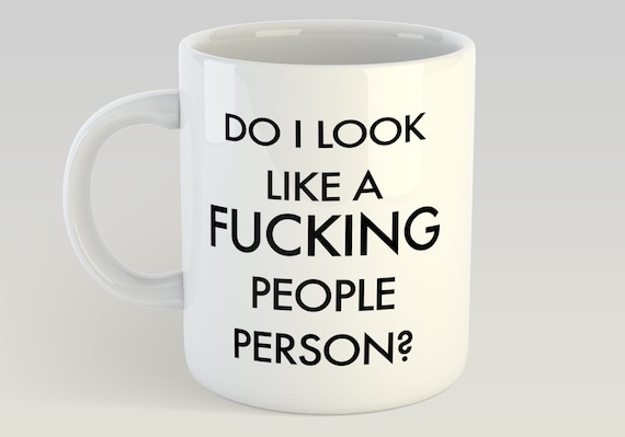 People Person Funny Gift Novelty Mug 11oz Gift Box