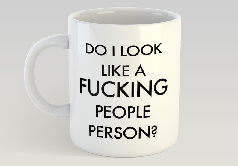 People Person Funny Gift Novelty Mug 11oz Gift Box image 1